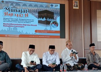Waketum MUI Lamongan Kiai Mu’thi Pimpin Munajat Arafah 1447 H