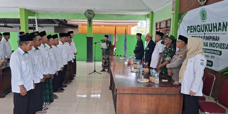 MUI Desa se-Kecamatan Bluluk Resmi Dikukuhkan, Tugas Besar Menjaga Agama
