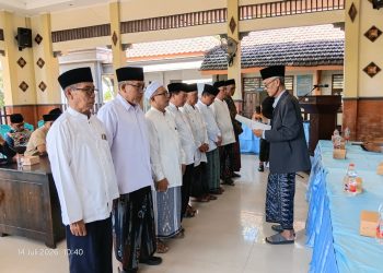 MUI Desa se-Kecamatan Maduran Dikukuhkan, Dibekali Kekuatan Persatuan