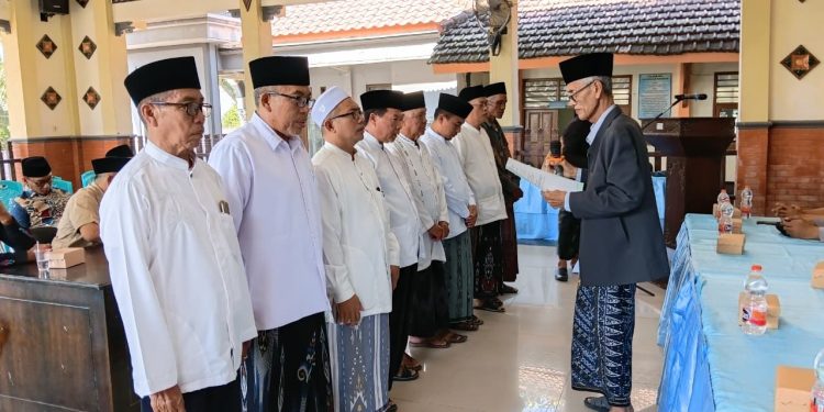 MUI Desa se-Kecamatan Maduran Dikukuhkan, Dibekali Kekuatan Persatuan