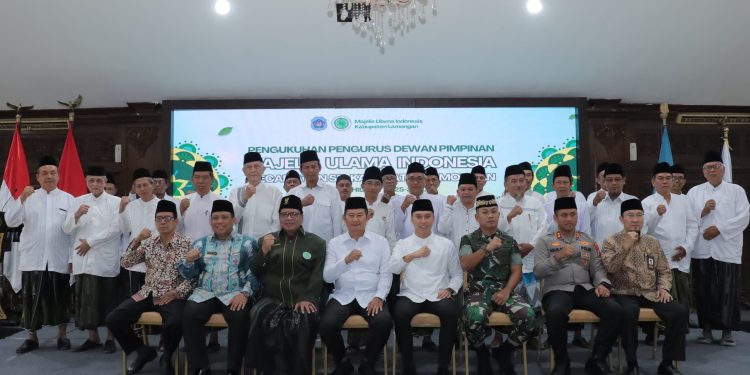 Pengukuhan Pengurus MUI Kecamatan Se-Kabupaten Lamongan Masa Bakti 2025-2030